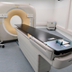 A computed tomography, or CT, machine at a field hospital in Milan, Italy